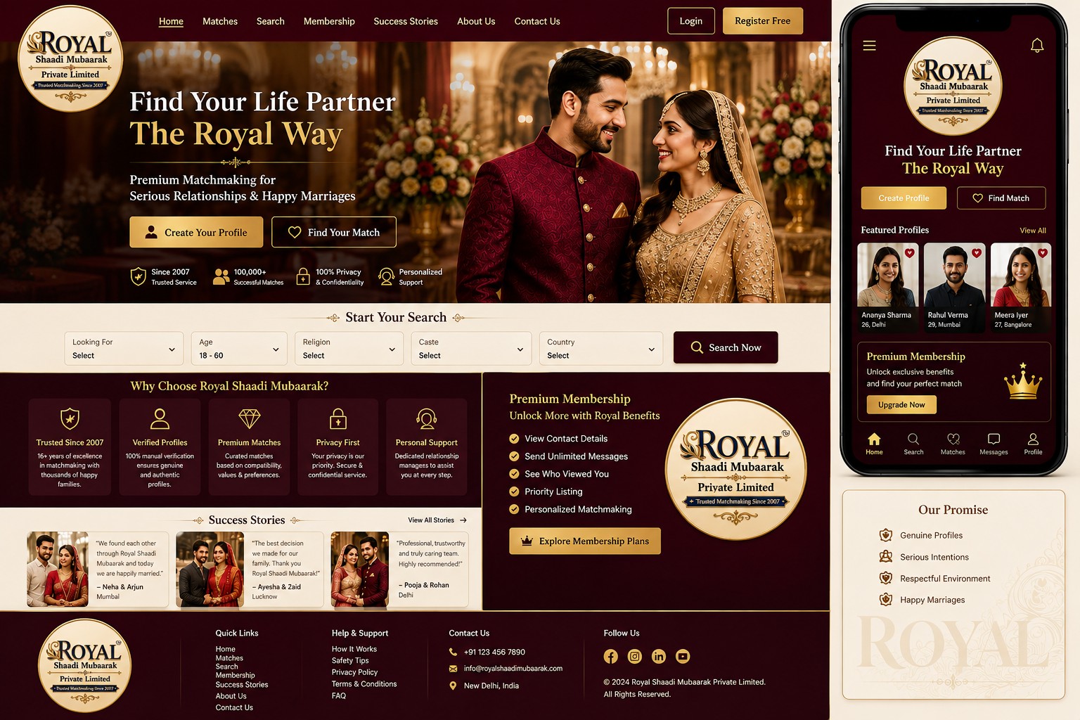 Royal Shaadi Mubaarak Private Limited